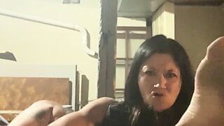 Whore takes another road cone