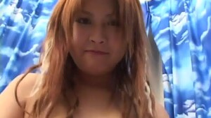 Cute Japanese babe strips