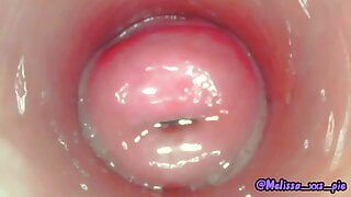 “Diving into my inner world” – endoscope version – I masturbate using a vibrator and an endoscope